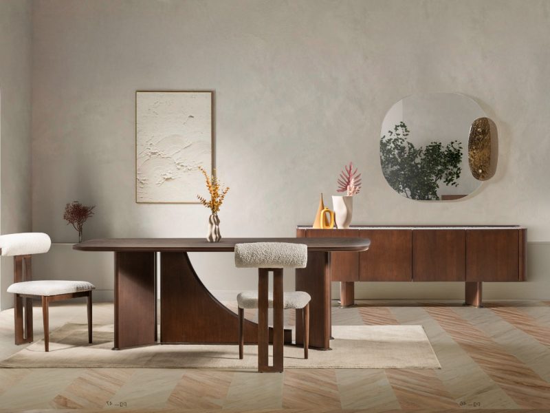 Brigada Meşe Yemek Odası