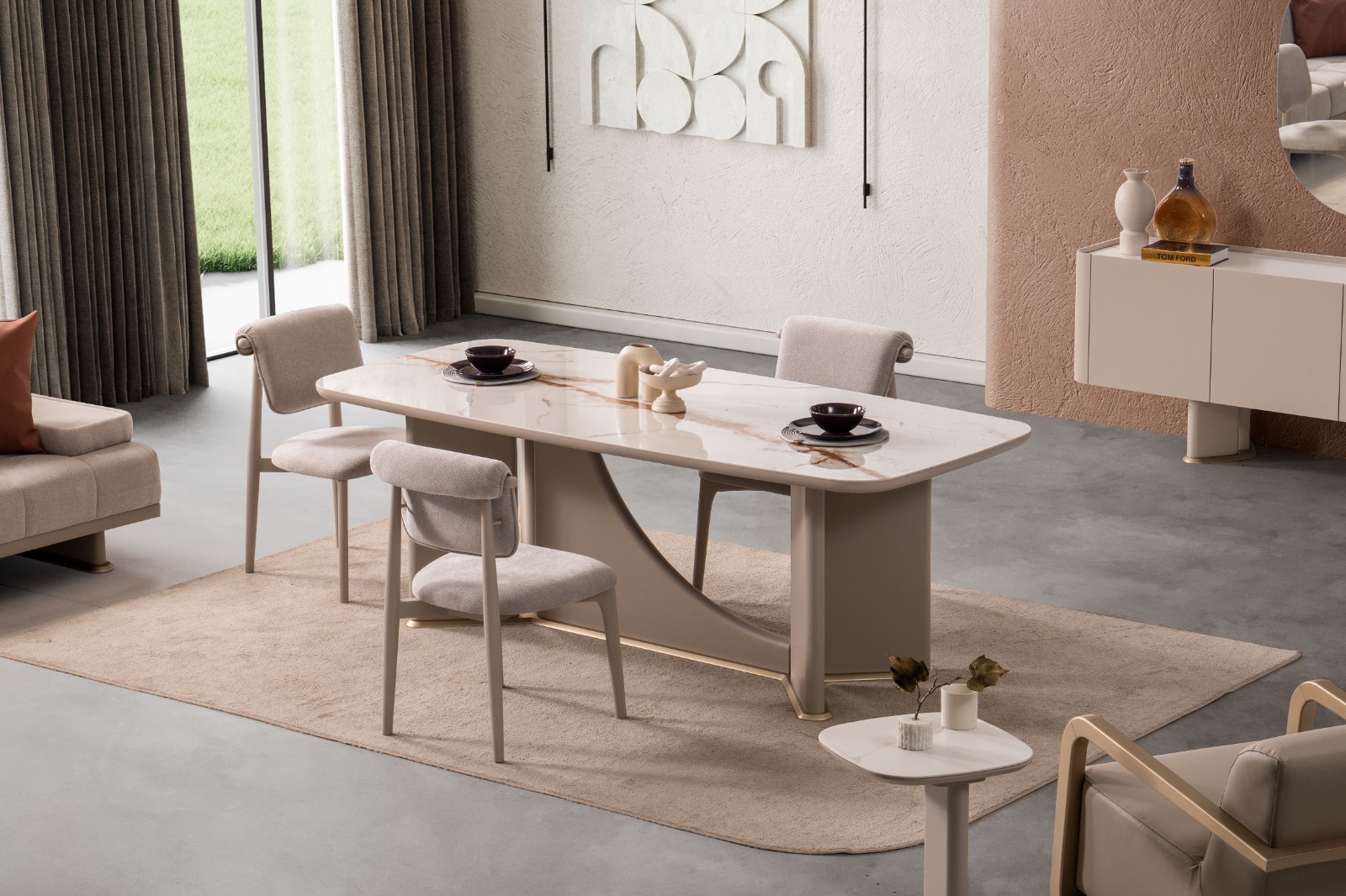 Brigada Seramik Yemek Odası - Görsel 2